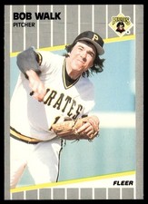 1989 Fleer Bob Walk Pittsburgh Pirates #223