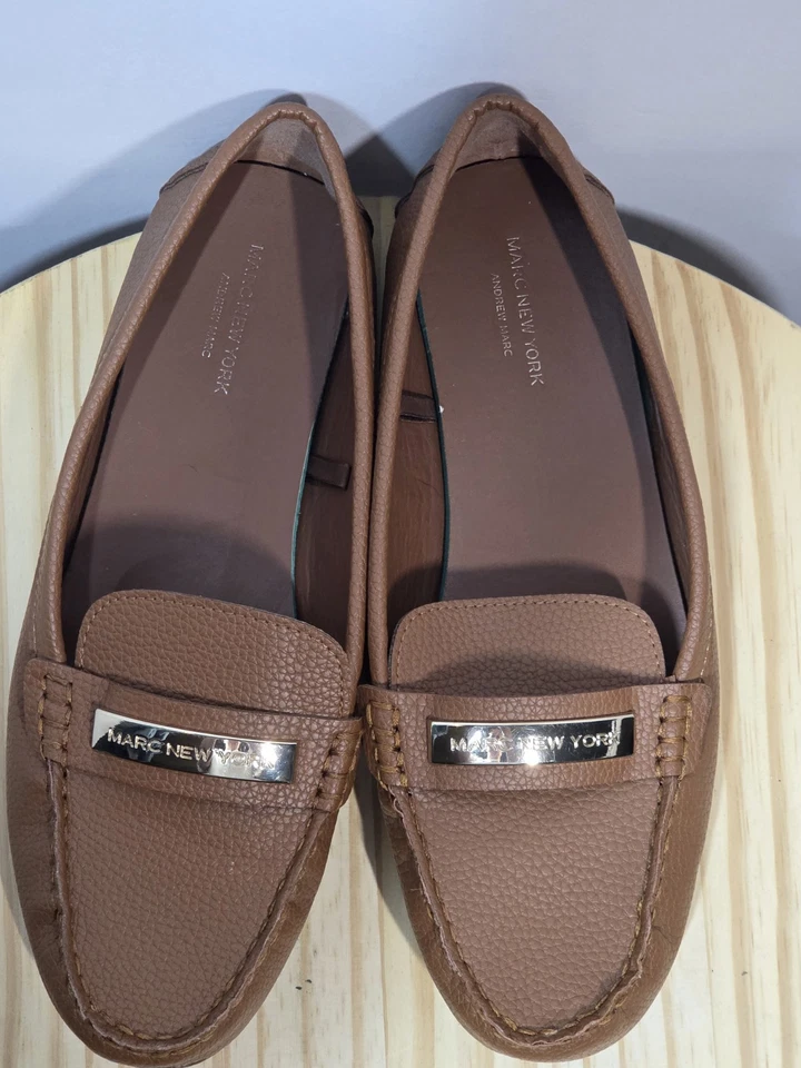 Marc New York Andrew Marc Brown Loafers 9.5 - Image 4 of 4