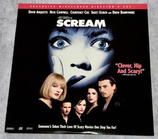 Scream Movie Laserdisc Wes Craven Exclusive Widescreen Directors Cut Cult Horror