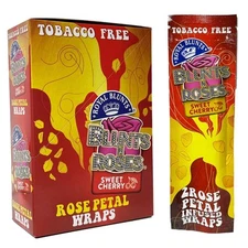 Blunts N Roses Royal Blunts Rose Petal SWEET CHERRY Full Box 50 Total Wraps
