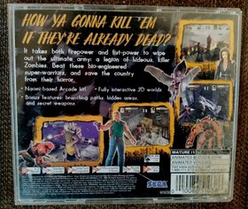 Zombie Revenge (Sega Dreamcast) Complete CIB cracked Case Rare Disc Is Very Good