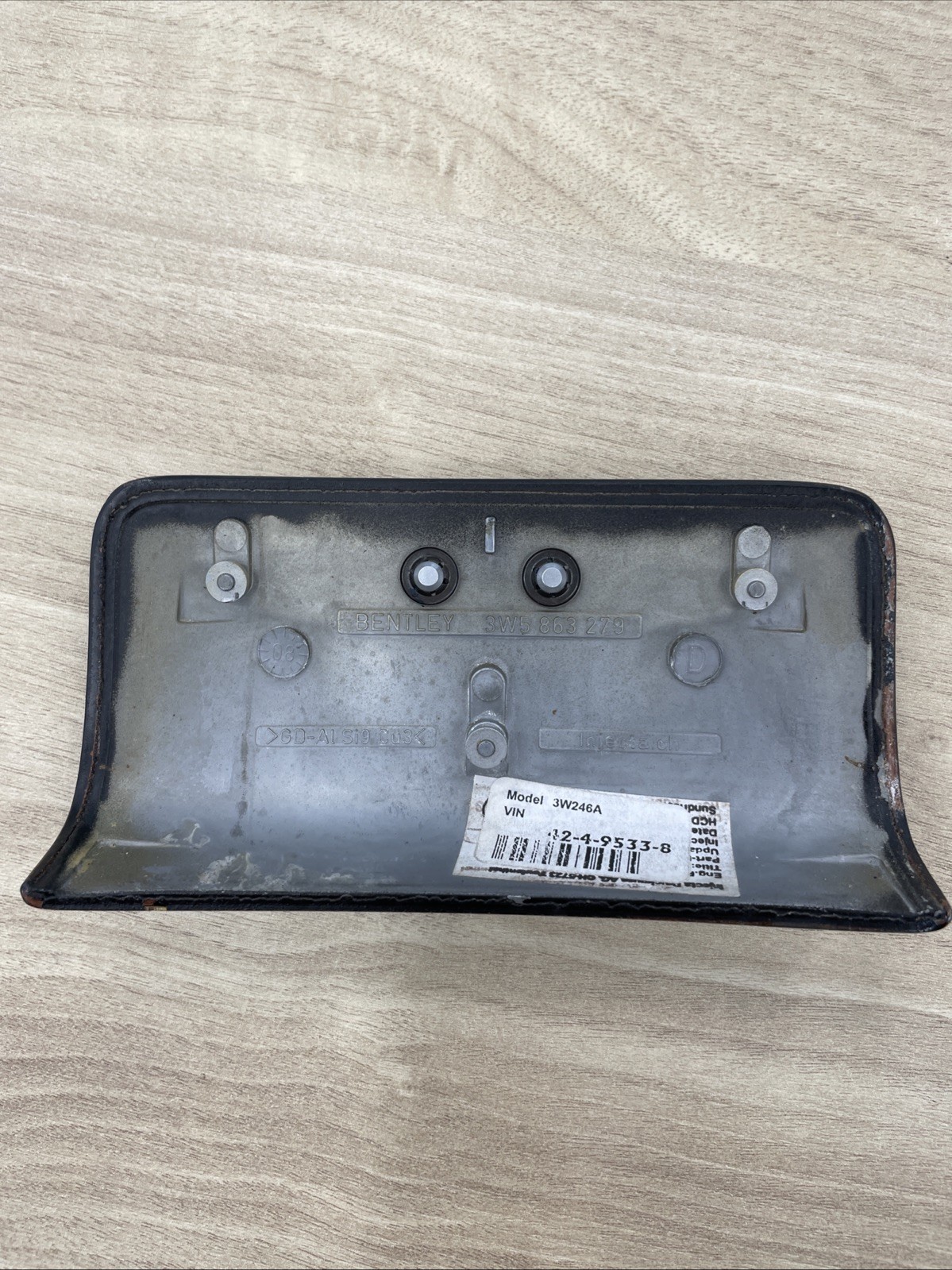 2009 Bentley Continental Flying Spur  Rear Center Console Ashtray Cover OEM