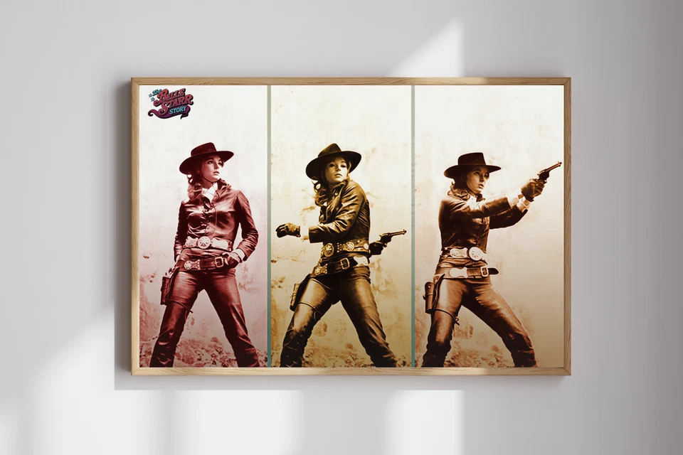 The Belle Starr Story Elsa Martinelli Cowgirl Western Filmposter | 11x17 24x36