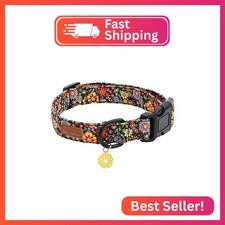 Faygarsle Floral Dog Collar for Girls and Female Dogs Soft and Fancy Pet Collar