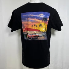 In-N-Out Burger California Golden Hour 2022 Black T-Shirt Men's LARGE