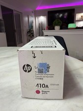 Authentic HP 410A Toner Cartridge Magenta Cf413A Sealed In Orginal Box
