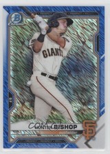 2021 Bowman Chrome Prospects Blue Shimmer Refractor 84/150 Hunter Bishop 0i1c