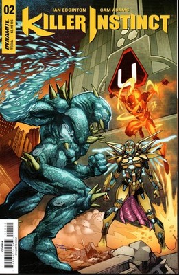!!! DYNAMITE ENTERTAINMENT KILLER INSTINCT #2 (2017) 1ST PRINT NM !!!