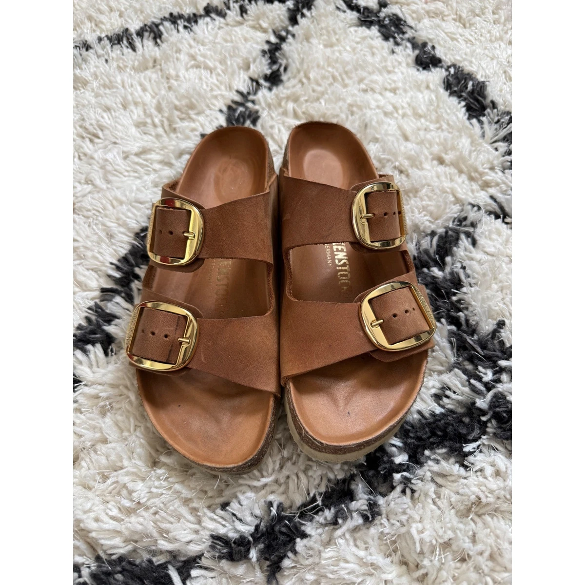 Birkenstock Gold Sandals for Women for sale | eBay