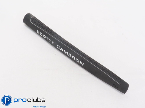 Mint! Scotty Cameron Full Contact Black / Gray / White Putter Grip - 502832