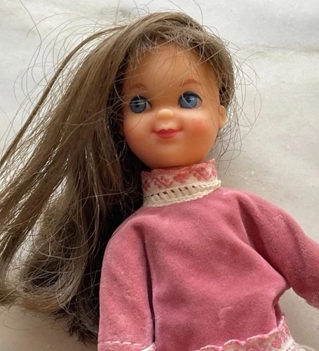 Vintage 1966 Mattel Tutti Fashion Doll Bends Rubber