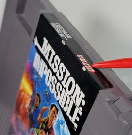 Mission Impossible NES Vintage Nintendo Tested & Working Cartridge Only 3-Screw