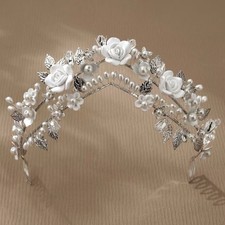 Wedding Bridal CZ Crystal Tiara
