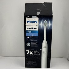 Philips Sonicare 4100 Power Rechargeable Electric Toothbrush, White HX3681/23