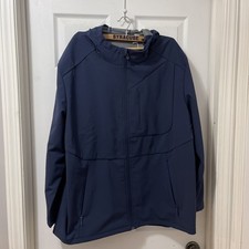 Tommy Bahama Melbourne giacca softshell uomo 2XLB Ocean Deep Strech con cappuccio