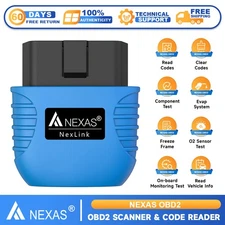 NEXAS NexLink OBD2 Bluetooth Code Reader for Car Check Engine Light Scan Tool