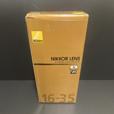 Nikon AF-S NIKKOR 16-35mm f/4G ED VR Zoom Lens Nikon F (26384) Box