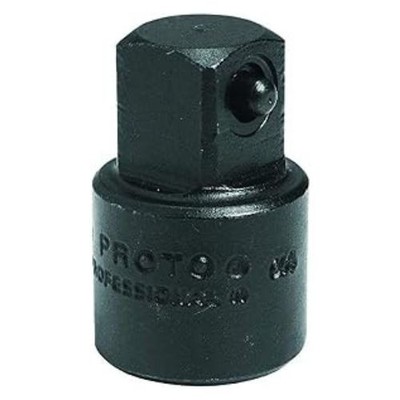 Stanley Proto 7651 1/2'' F x 3/8'' M Impact Socket Drive Adapter, Black Oxide