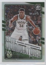 2020 Panini Donruss Optic Elite Dominators Holo Prizm Giannis Antetokounmpo 0r2s