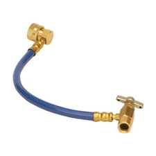 Auto Recharge Hose Stable with Can Tap Valve Professional Aluminum Portable 25cm