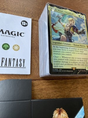 Magic MTG Final Fantasy X Counter Blitz Tidus Commander Deck