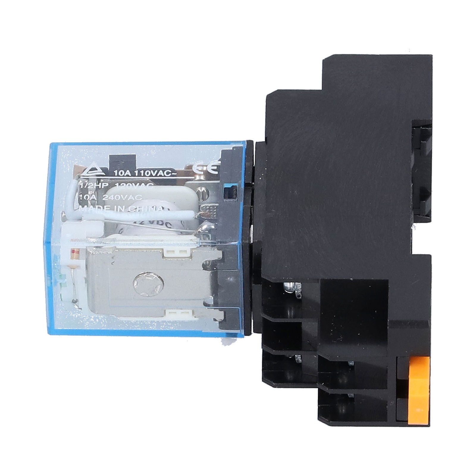 LY2NJ 8 Pins Electromagnetic Power Relays With Socket Base Indicator Light For M