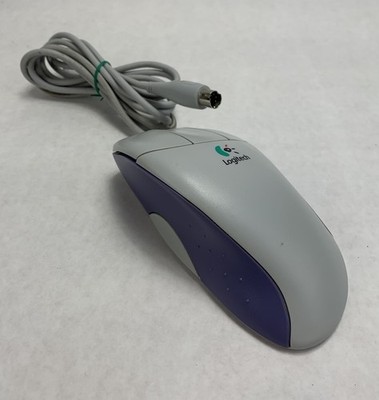 Logitech M-CV46 MouseMan PS/2-Wired 4-Button Trackball Mouse - Tested