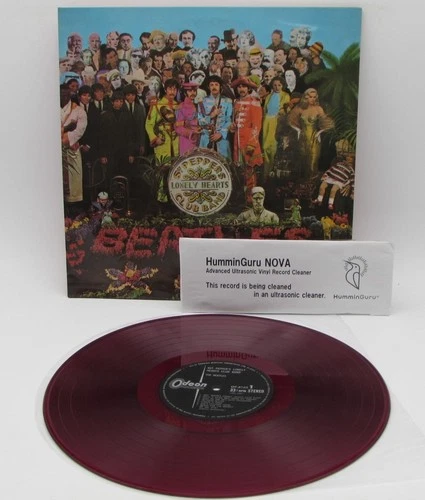 The Beatles Sgt. Pepper's Lonely Hearts Club Band  Japan Red Vinyl OP8163 S2136