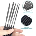 Mini Needle File Set 5/10Pcs Wood Metal Diamond File Tools UK