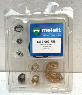 Mellett B2UV HIGH PRESSSURE REPAIR KIT FOR BORG WARNER TURBOS 1332-002-755
