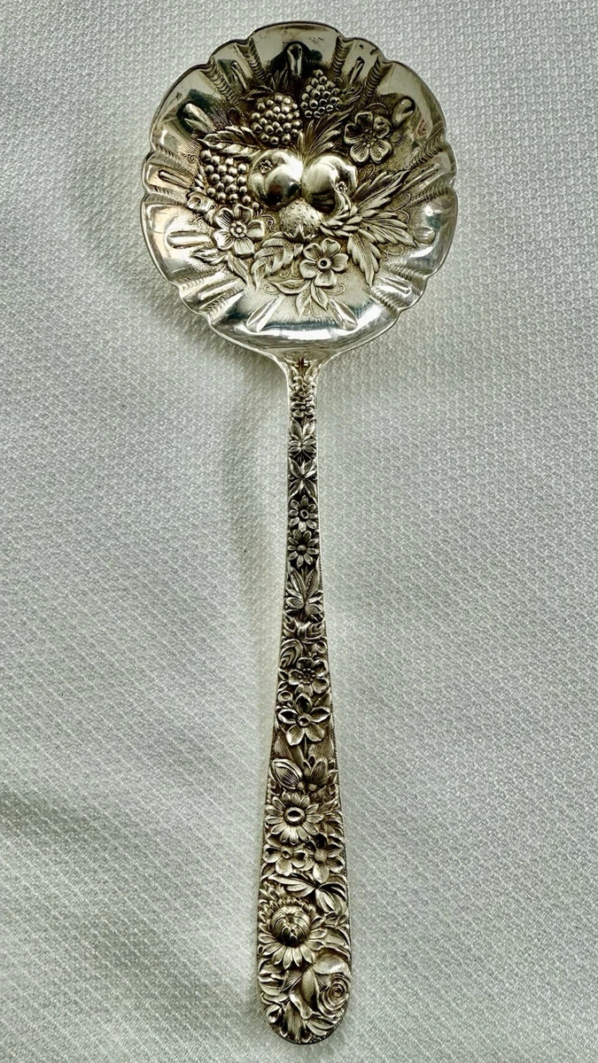 Kirk Antique US Sterling Silver Serving Spoons for sale | eBay