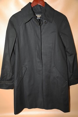  PENDLENTON Cotton Button Front Trench Gabardine Size 4 #378