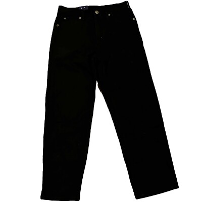 Eagle Blue Jeans Company Womens 14 Basic Fit Black 