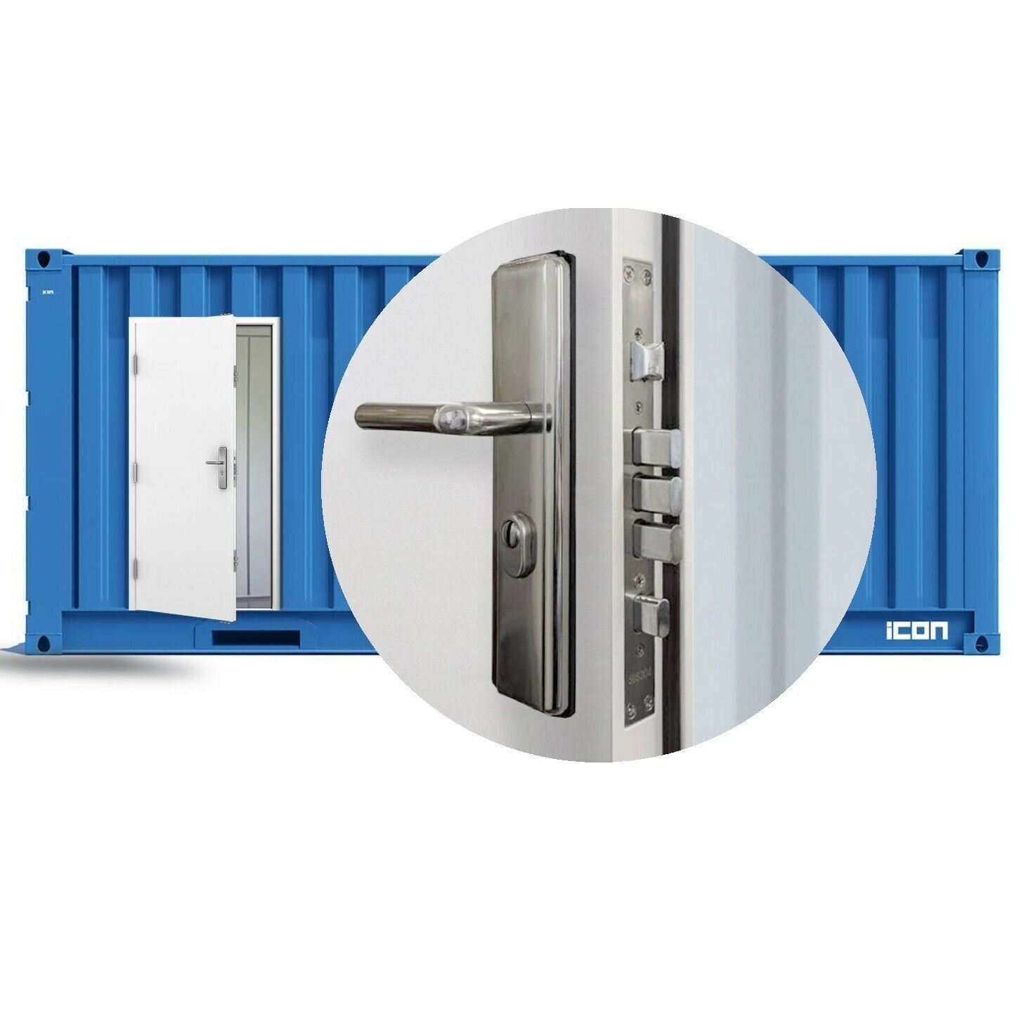 Container Door Locks & Handles Shipping, Hooply Gearbox, Steel Door