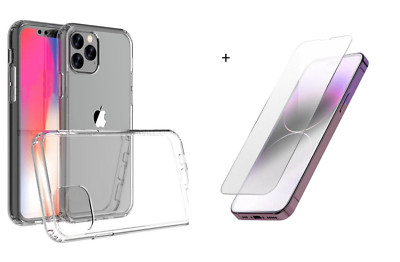 FÜR HONOR X8a - Matt Glass + Clear Ultra Slim Hülle Cover  Handy Etui SchutzGlas