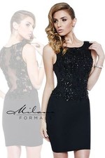 Milano Formals E1890--Black--Size 12