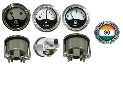 #ad Gauge Set Amp Fuel amp; Air Cleaner Gauge Fits International IH 766 966 1066 1466 $80.00