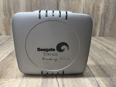 Seagate ST30000CB Silver USB 2.0 3.5'' Push Button Backup External Hard Drive
