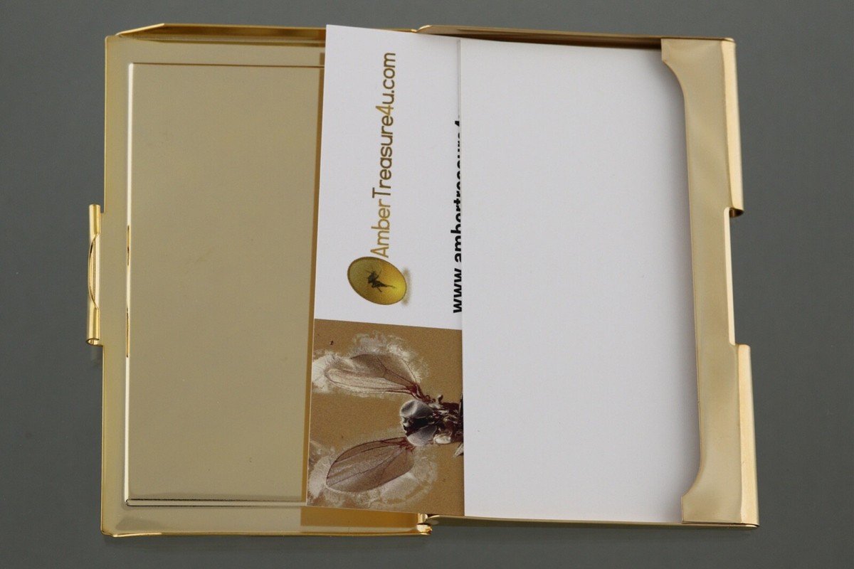 バッグ P Genuine White BALTIC AMBER Mosaic Credit/Business Card CASE Holder
