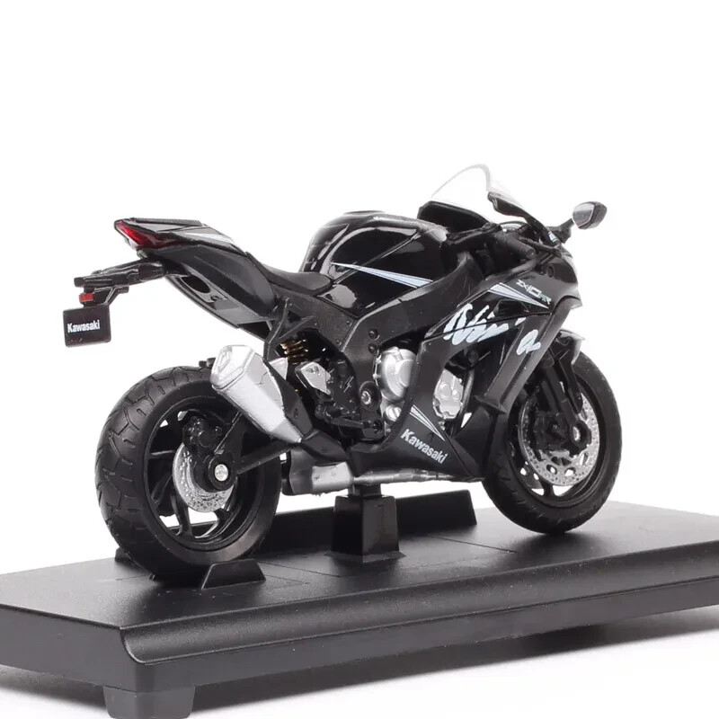 Welly 1/18 2017 Kawasaki Ninjia ZX10-RR Motorcycle Model Diecast