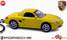       RARE KEYCHAIN YELLOW PORSCHE BOXSTER HARDTOP CUSTOM Ltd Ed.  NICE GIFT    