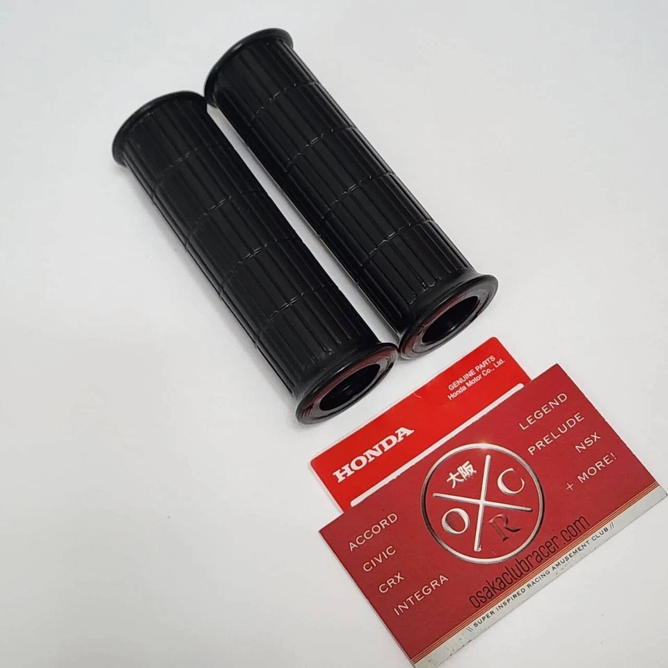 Nuevo Genuino OEM Honda Manillar Goma Agarre Cubierta Izquierda y Derecha Z50 Z50A CT70 EE. UU. Foto 3 de 4