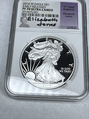 イーグル銀貨　1996 P Eagle $1 PF 69 ULTRA CAMEO イーグル銀貨 1996 P Eagle PF 69 ULTRA CAMEO 1996-P 1 OZ. Silver