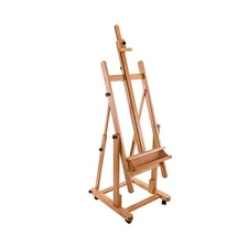 U.S. Art Supply Malibu Heavy Duty Extra Large Adjustable H-Frame Studio Easel...
