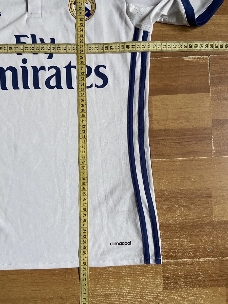 REAL MADRID 2016 2017 HOME FOOTBALL SHIRT SOCCER JERSEY