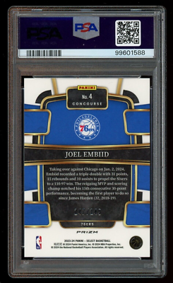2023-24 Panini Select - Mezzanine Level Joel Embiid #397 White
