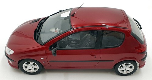 Otto Mobile 1/18 Scale OT1039 - Peugeot 206 S16 - Red - Picture 3 of 5