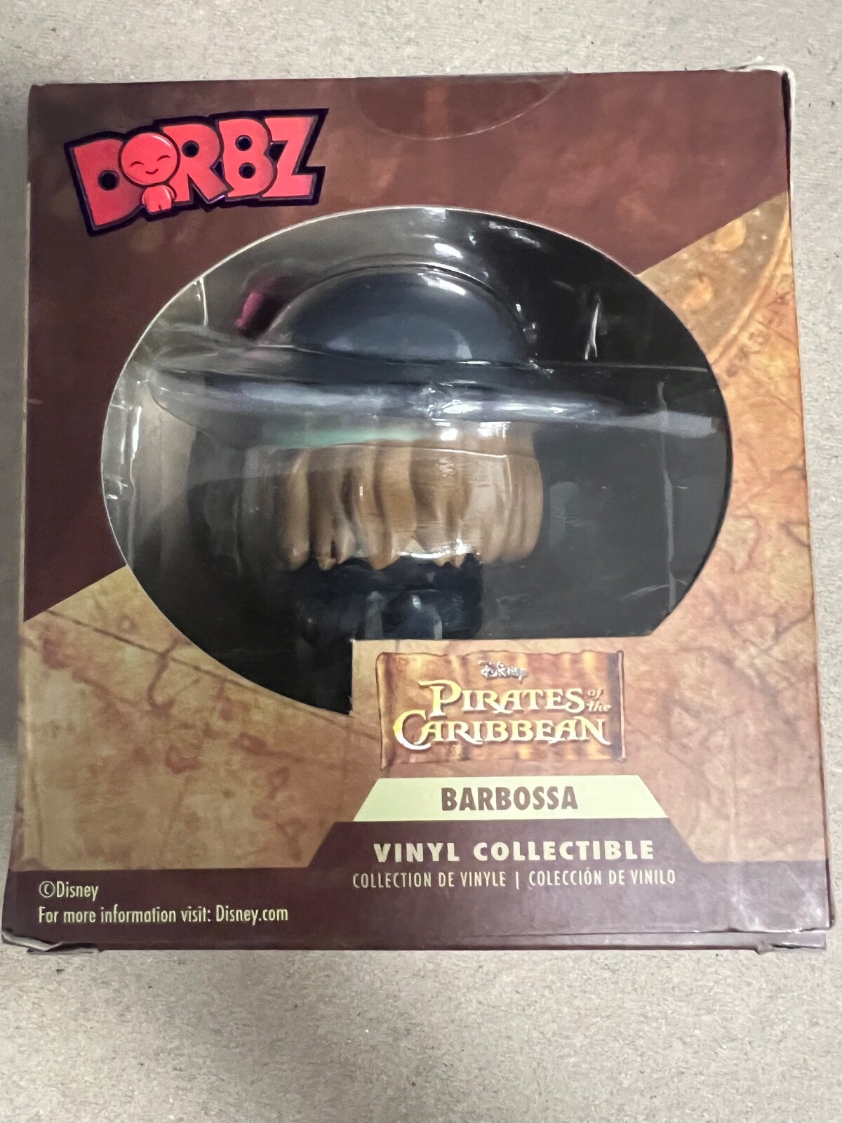 Funko Pirates of the Caribbean Barbosa Dorbz Figure 201 Vinyl ...