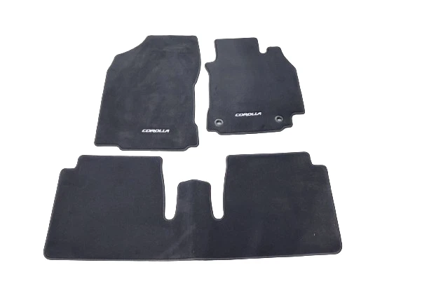 Genuine Toyota Manual Corolla Sedan Carpet Floor Mats Set 12/2013 - 08/2019 - image 2 of 4