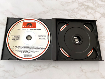 Eric Clapton Just One Night CD TARGET ERA! MADE IN USA BY PDO